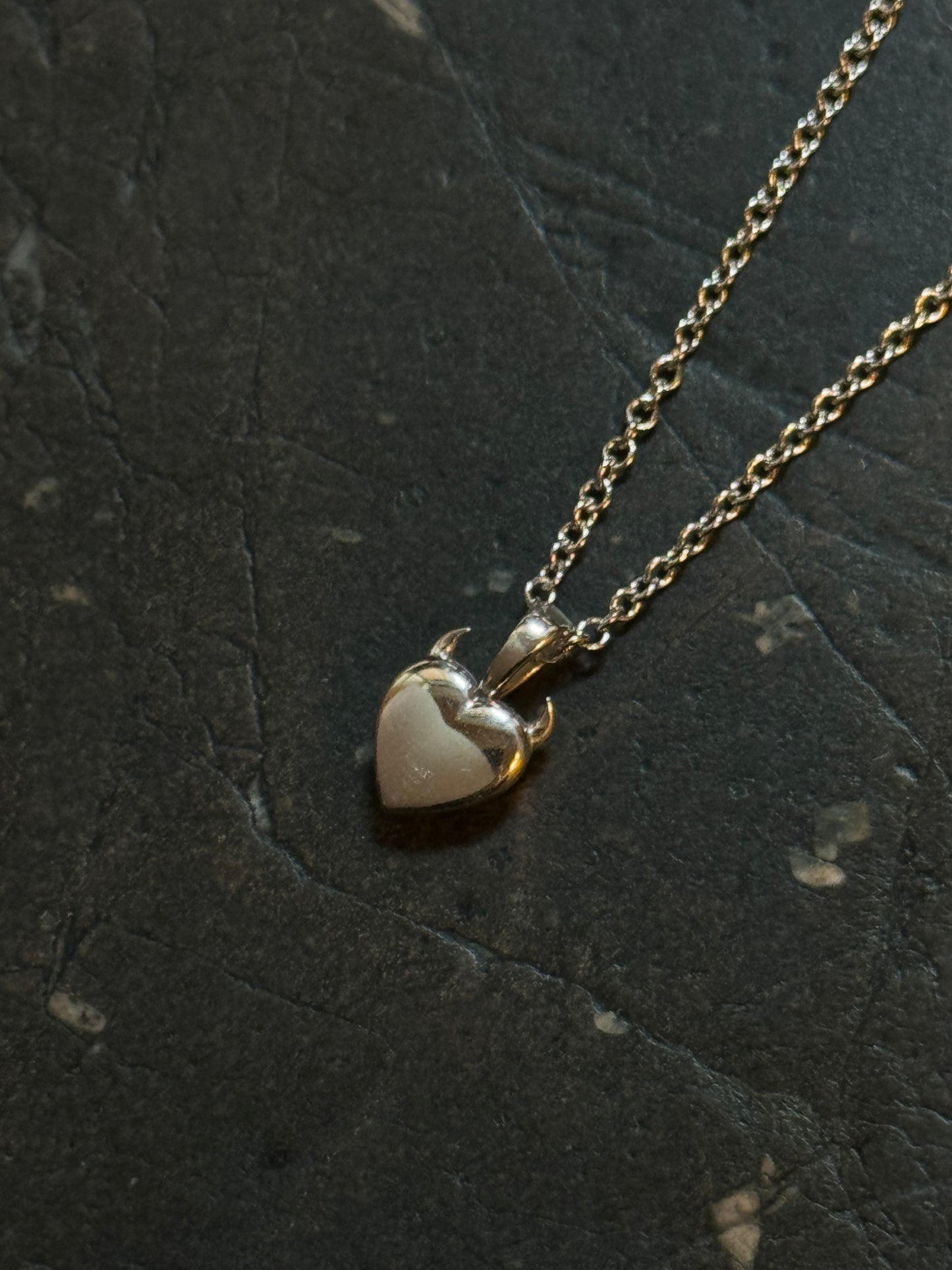 Devil Heart Necklace