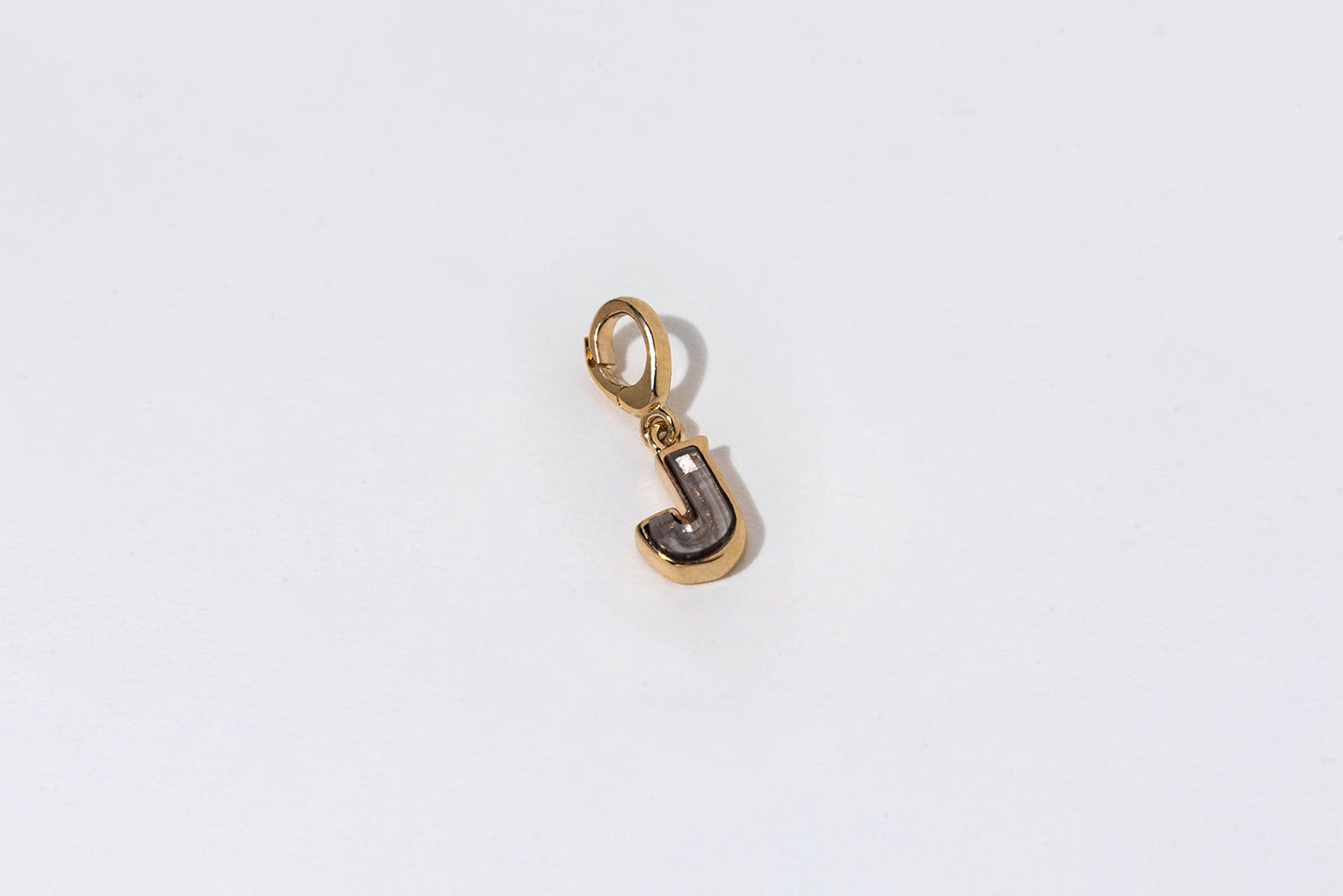Diamond Letter Pendant Charm