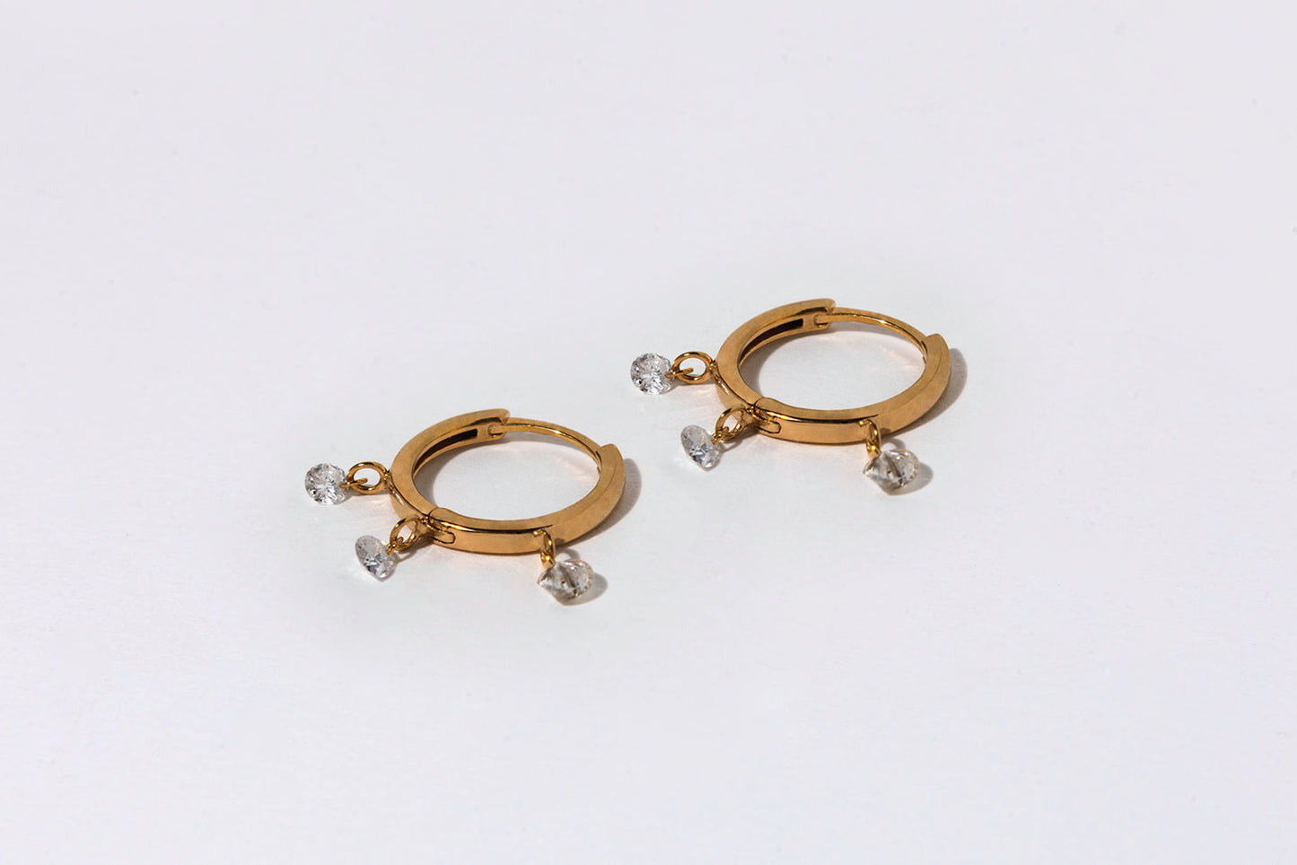 Dewdrop Hoops
