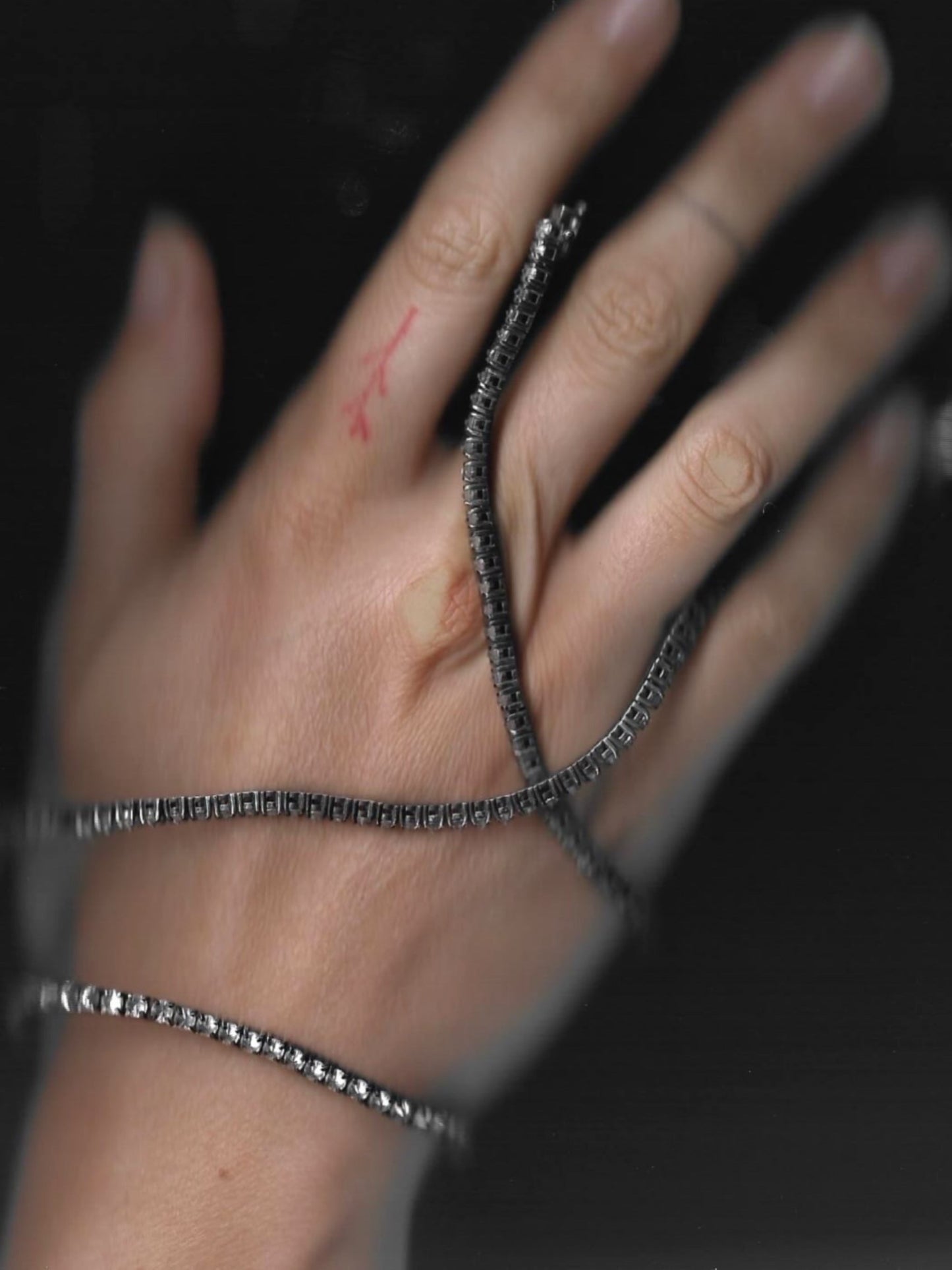 Spike Tennis Necklace