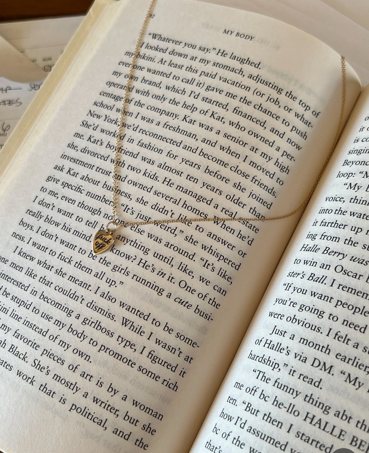 Fuck Off Necklace
