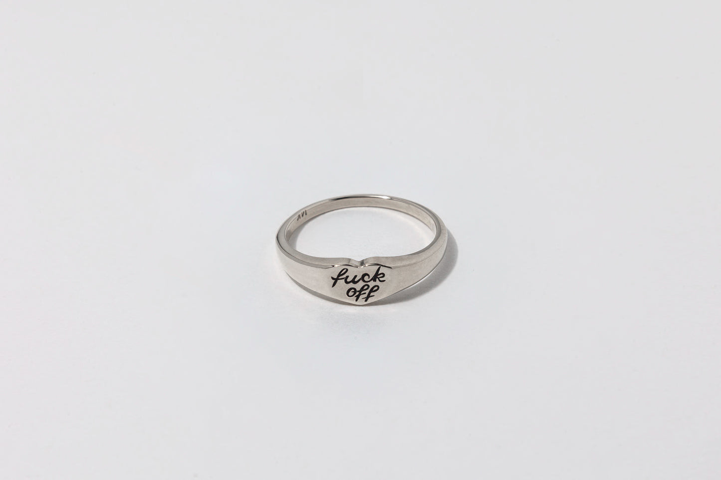 Fuck Off Signet Ring