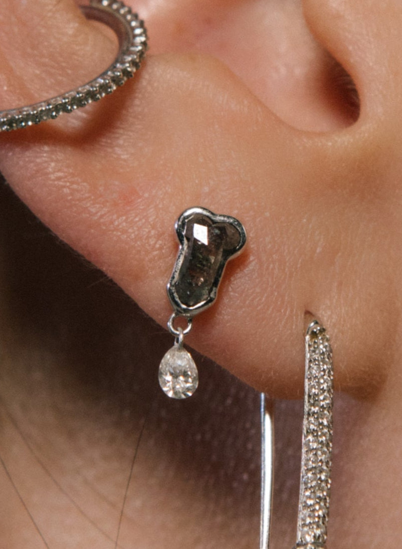 Diamond Dick Earring