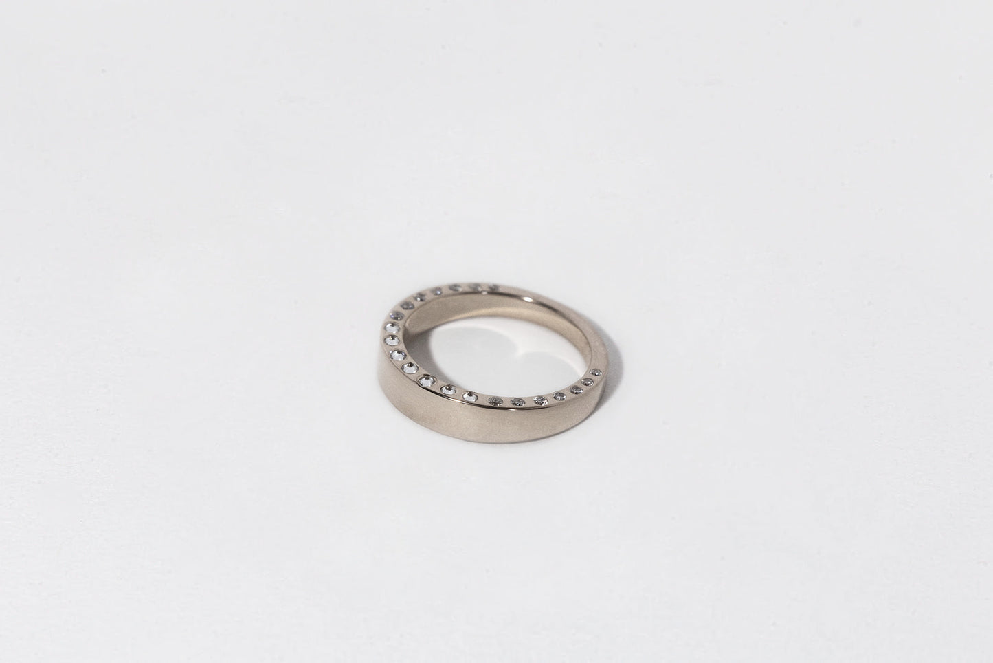 Mini Spike Band, Sterling Silver