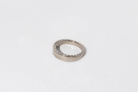 Mini Spike Band, Sterling Silver