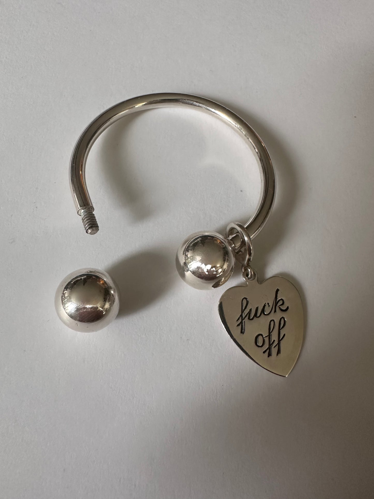 Fuck Off Key Ring