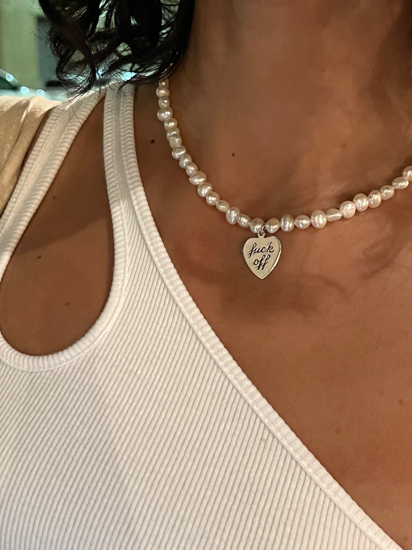 Fuck Off Necklace