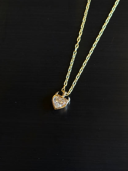 Large Devil Heart Pendant