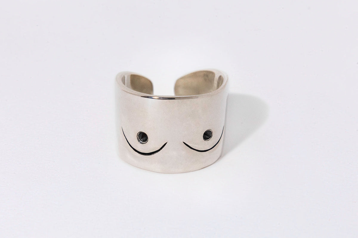 Booby Ring, Sterling silver