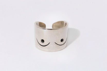 Booby Ring, Sterling silver