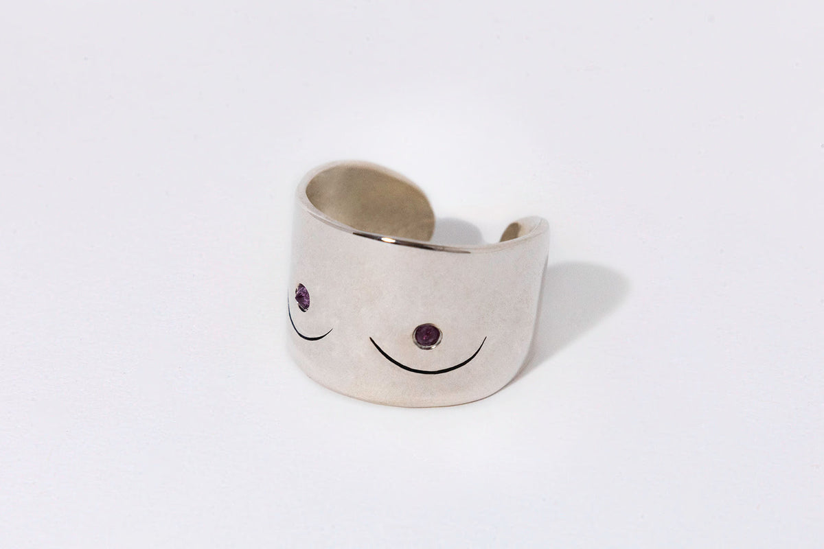 Booby Ring, Sterling silver