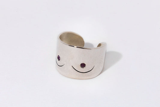Booby Ring, Sterling silver