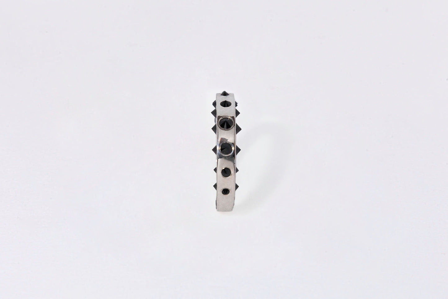 Mega Spike Band, Sterling Silver