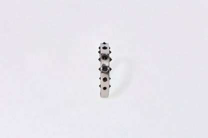 Mega Spike Band, Sterling Silver
