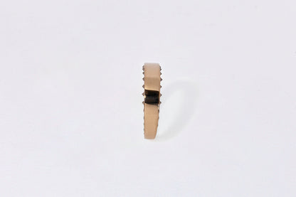 Mini Spike Band, 14k