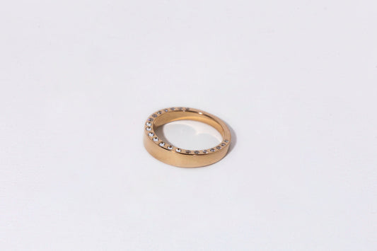 Mini Spike Band, 14k