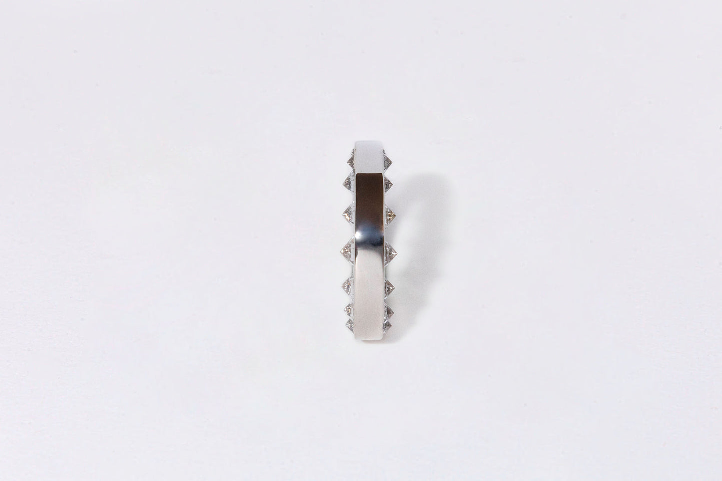 Spike Band, Sterling Silver