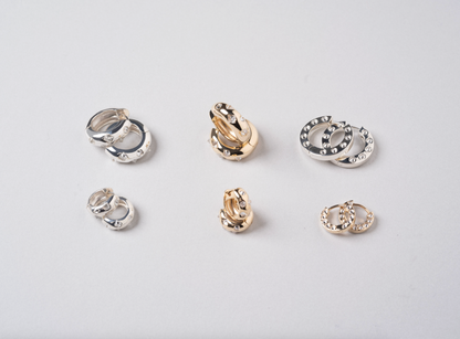 Spike Hoops, 14k