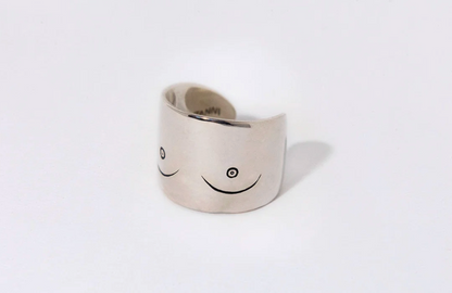 Booby Ring, Sterling silver