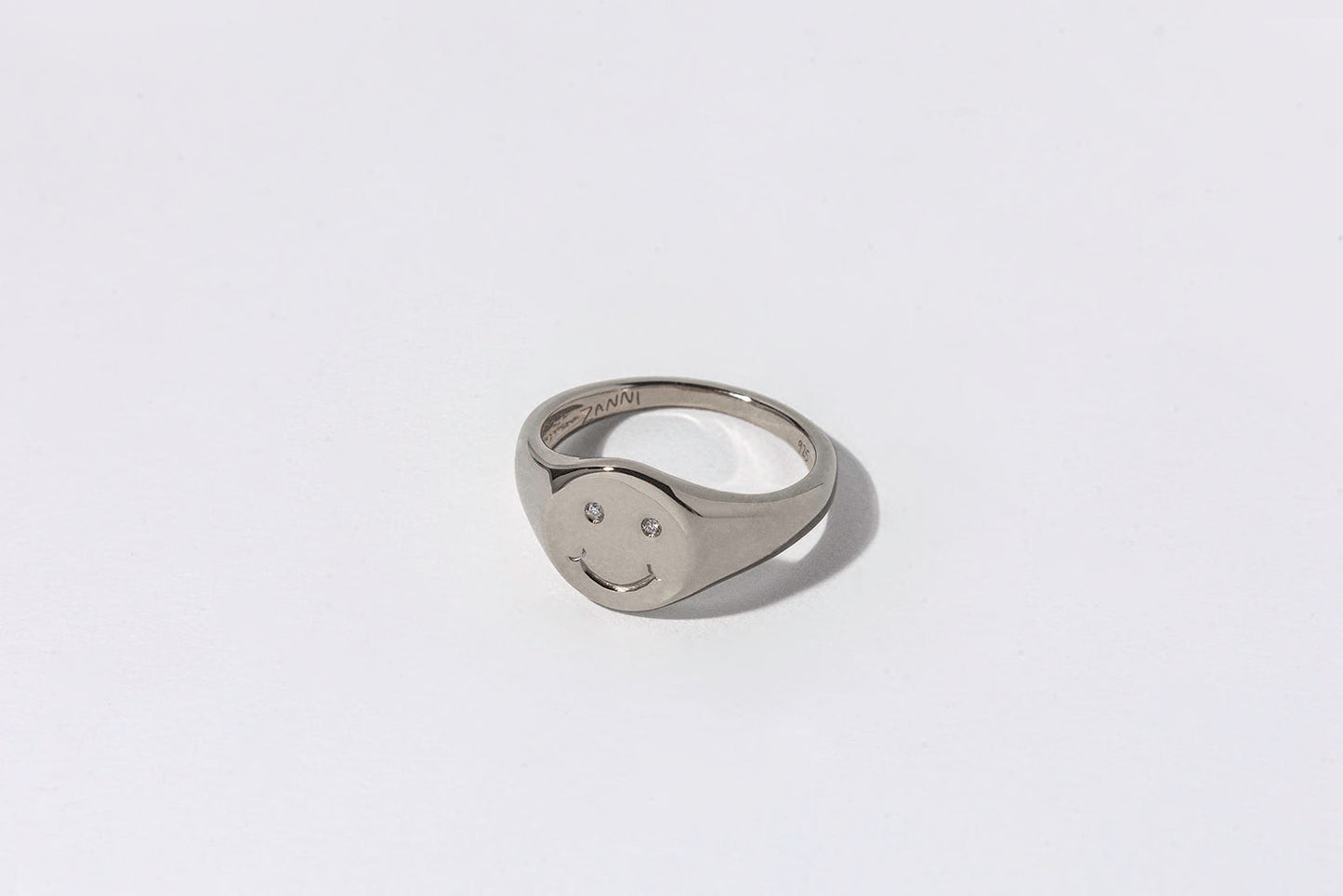 Smile Signet Ring