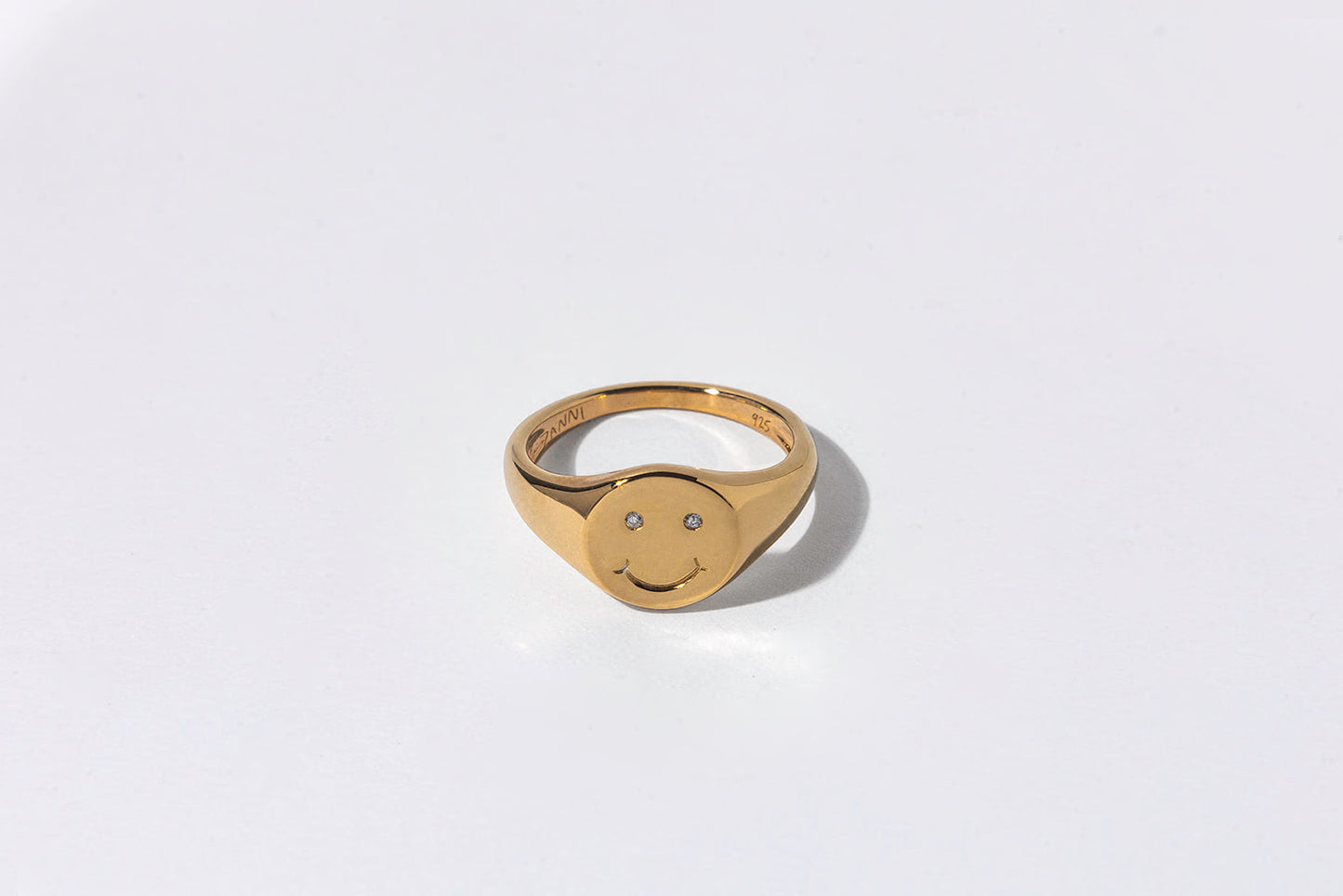 Smile Signet Ring