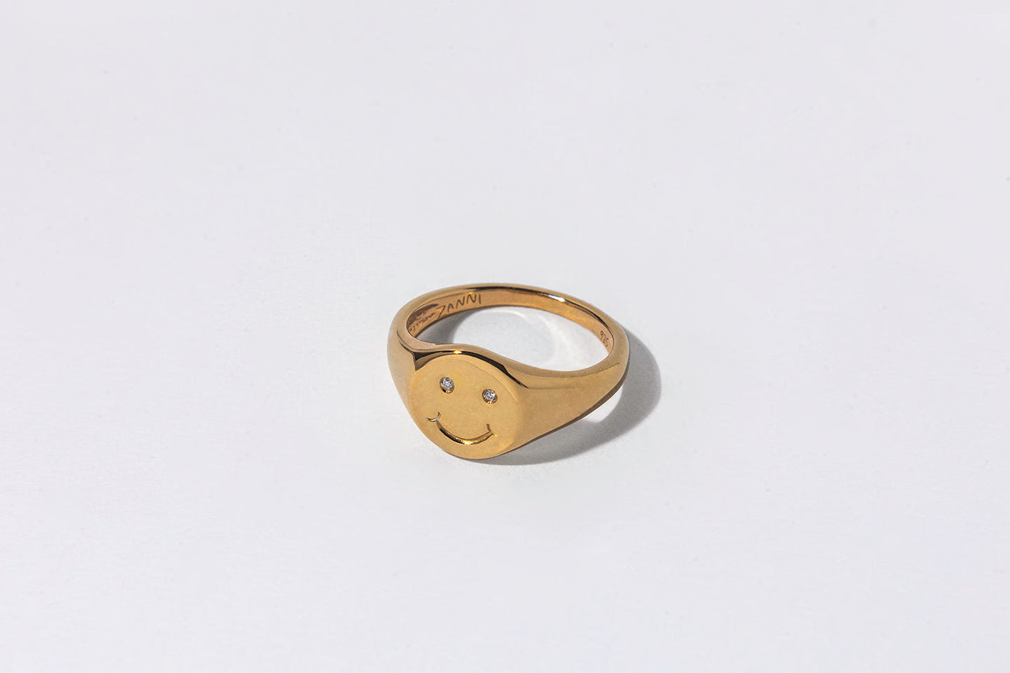 Smile Signet Ring