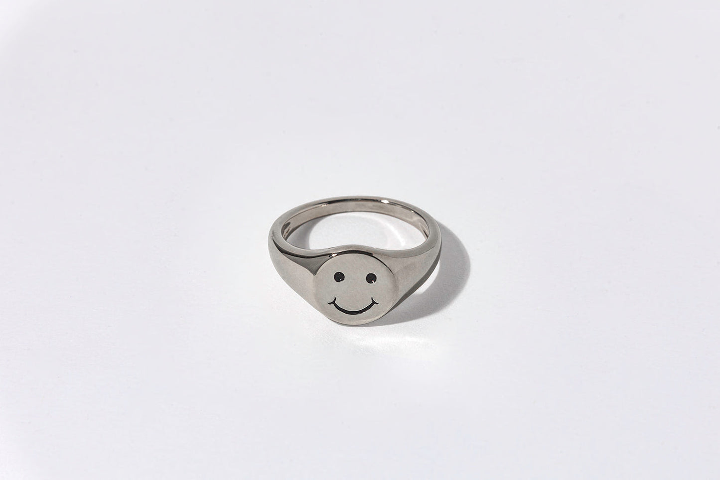 Smile Signet Ring