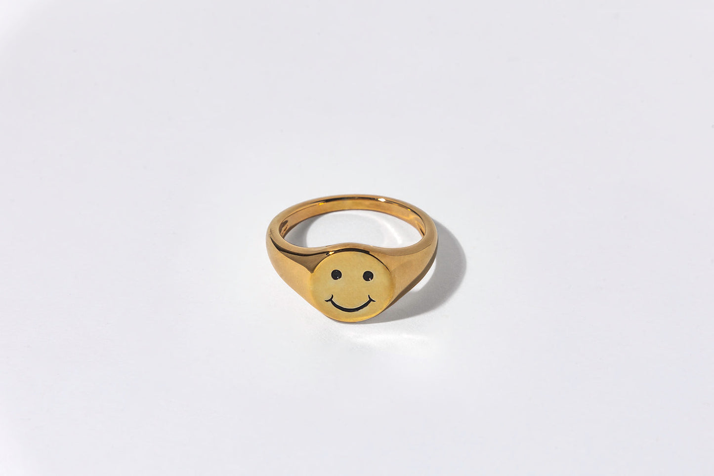 Smile Signet Ring