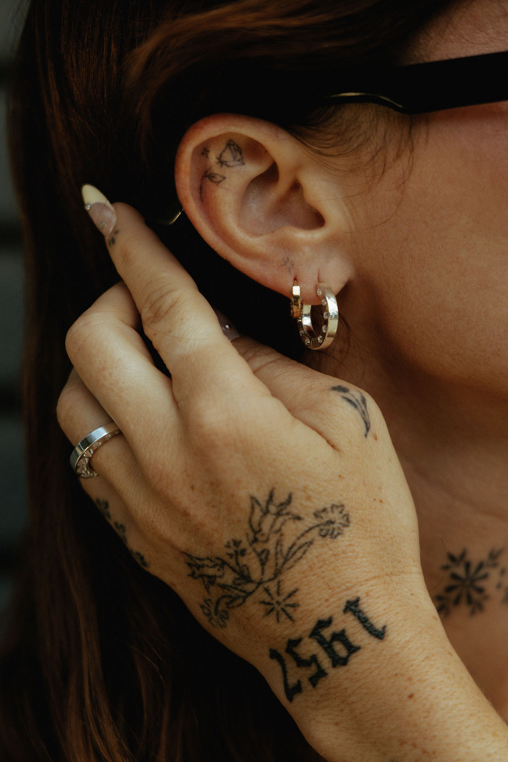 Spike Hoops, 14k