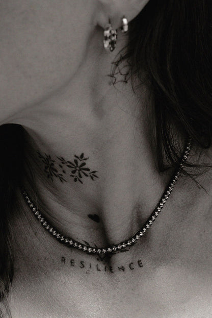 Spike Tennis Necklace