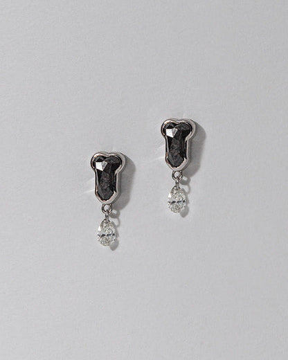 Diamond Dick Earring, 14k