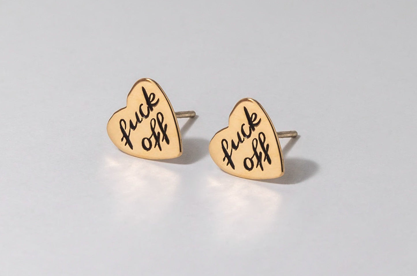 Fuck Off Earrings