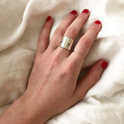 Booby Ring, Sterling silver
