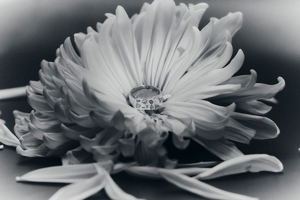 Debris Signet, STERLING SILVER