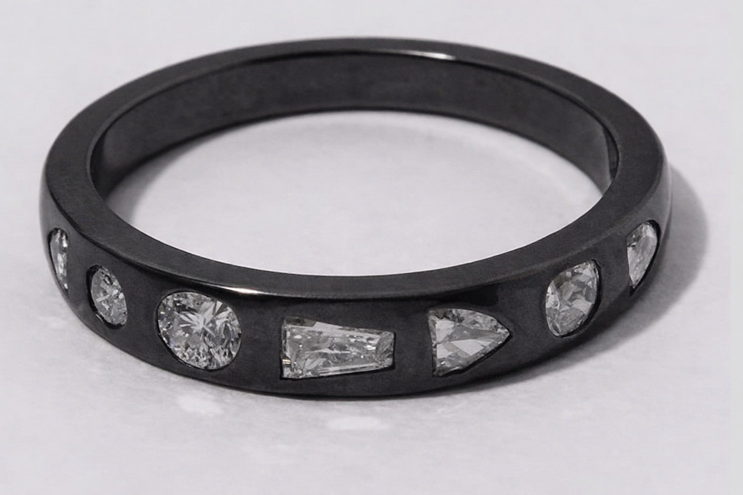 DEBRIS BAND, Sterling Silver