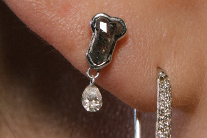 Diamond Dick Earring, 14k